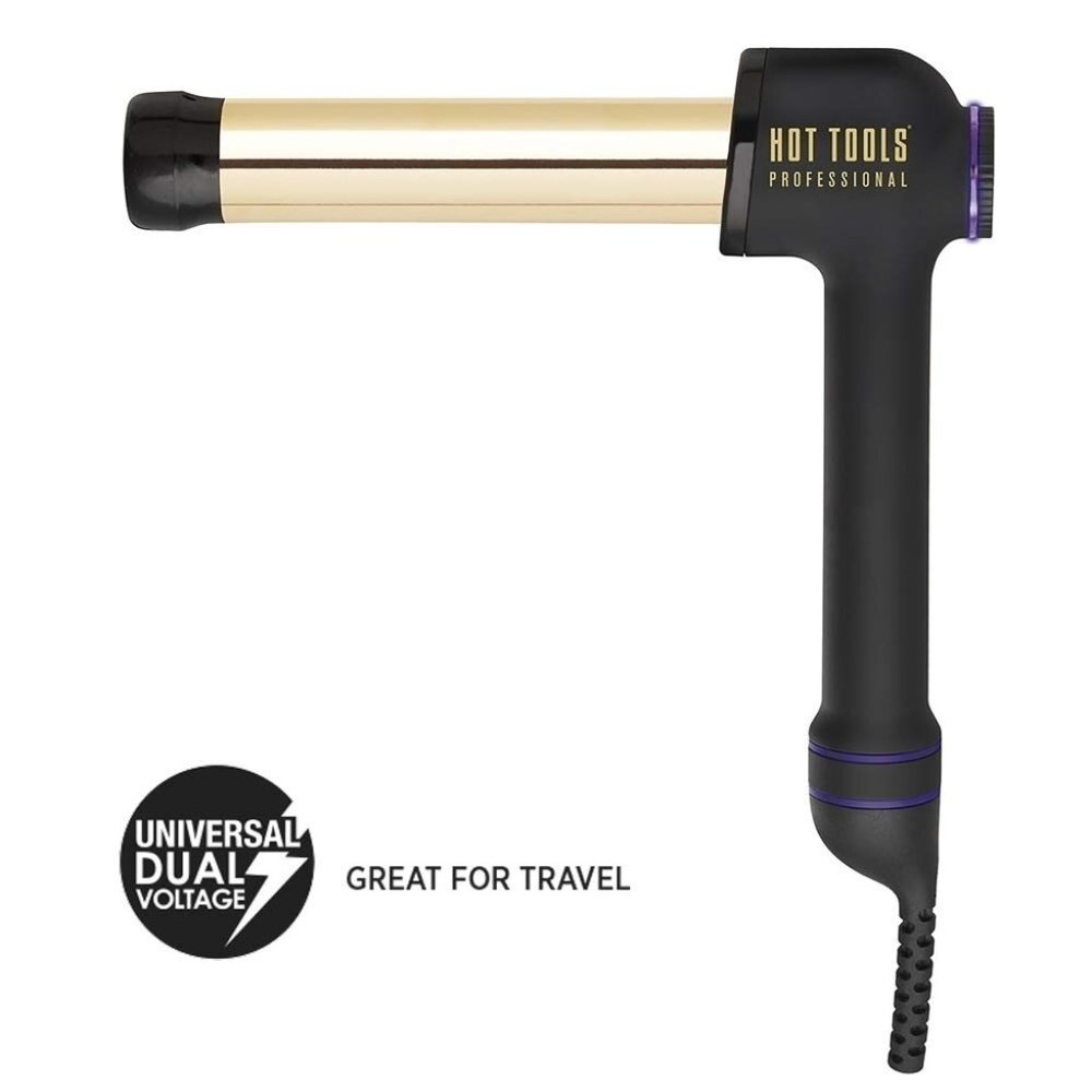 Professional Curl Bar Ergonomic Curling Wand 1.25 Inch HTCURL1110